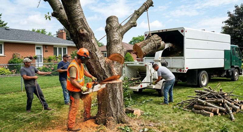 Cherry Tree Removal in Aiken, SC
