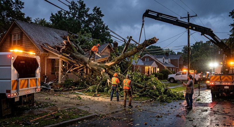 Fallen Tree Removal in Allentown, PA
