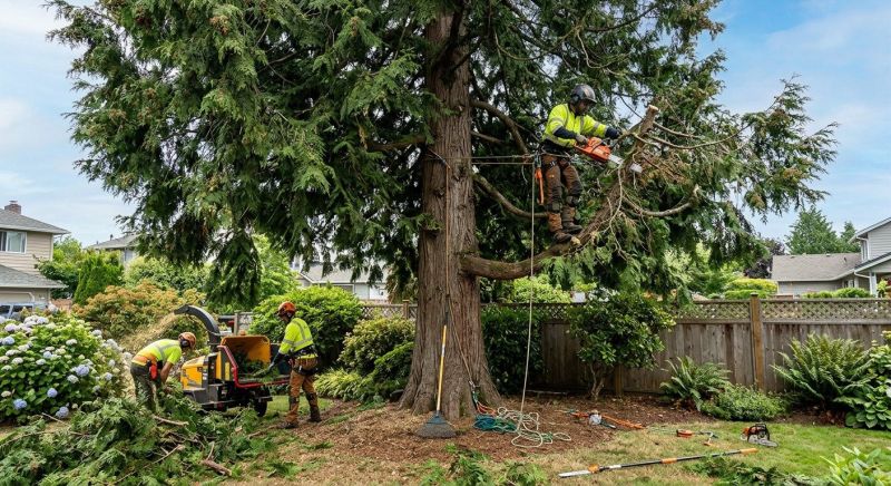 Cedar Tree Pruning in San Jose, CA