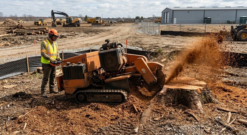 Commercial Stump Grinding in Aiken, SC