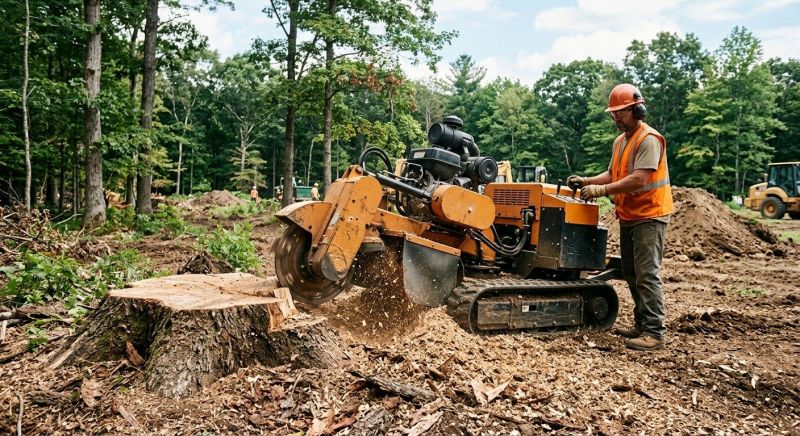 Commercial Stump Grinding in Pottstown, PA