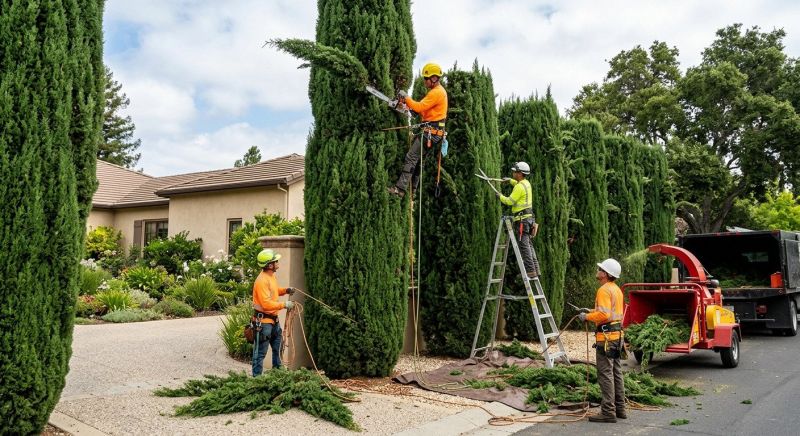 Cypress Tree Trimming in San Jose, CA