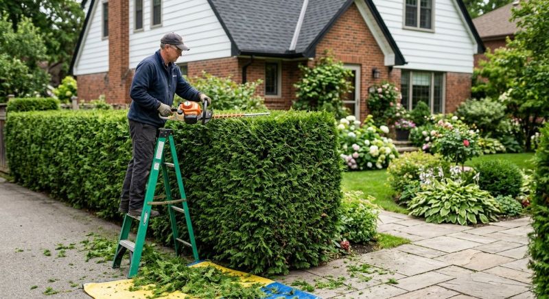 Evergreen Hedge Trimming in Ventura County, CA
