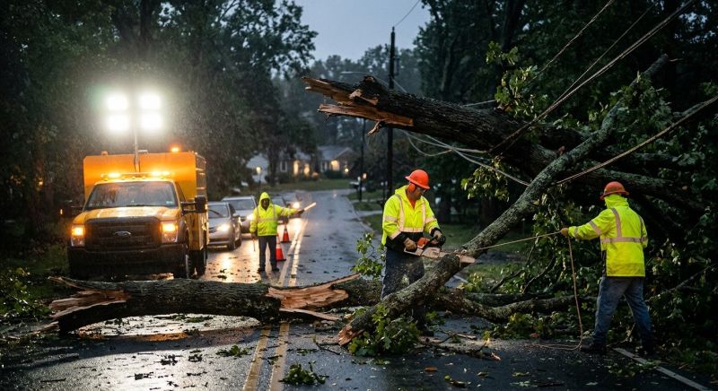 Fallen Tree Removal in Bucks County, PA
