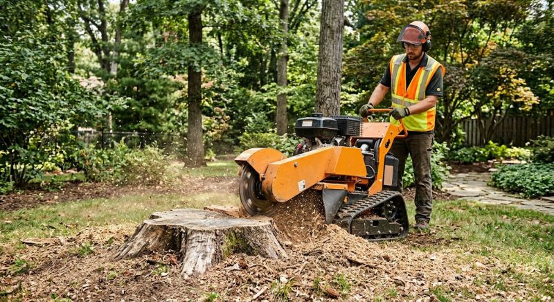Tree Stump Removal in Waldorf, MD